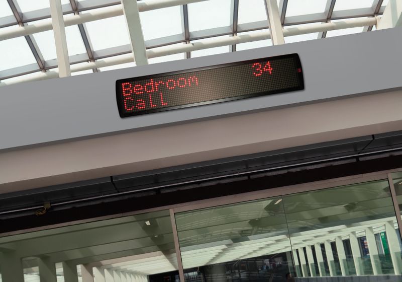 Quantec QT608CD1 large corridor display.